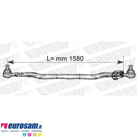 Tirante sterzo completo Volvo FH FL FM L.15820