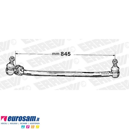 Tirante sterzo completo Mercedes SK L.845