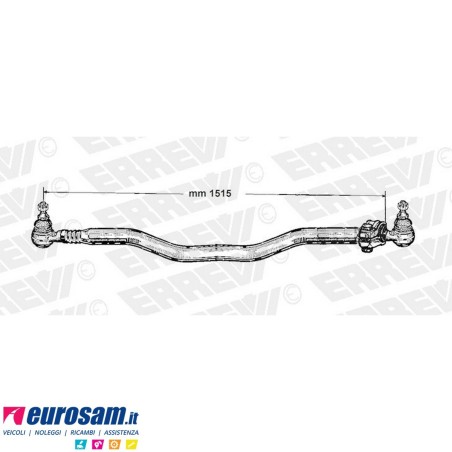 Tirante sterzo completo Man TGA TGM TGS Neoplan Lion E F90 F2000 L2000 M2000 L/M L.1515