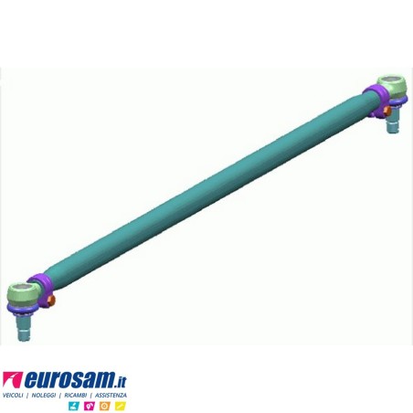 Tirante sterzo completo Man F90 F2000 M2000 M/L TGA TGS TGX L.1652