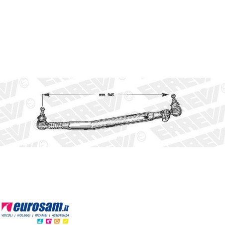 Tirante sterzo completo Daf 95XF XF95 L.945