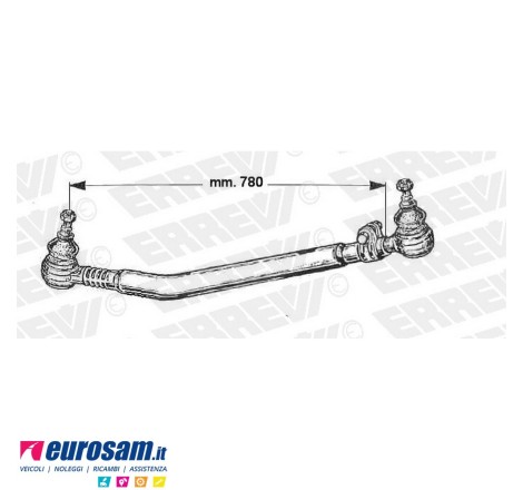 Tirante sterzo completo...