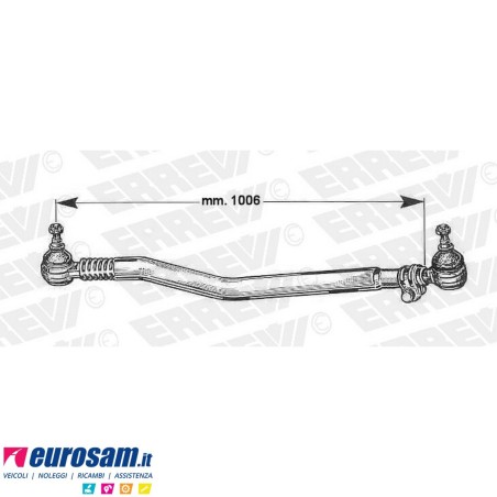 Tirante sterzo completo Scania 94 114 124 144 L.1006