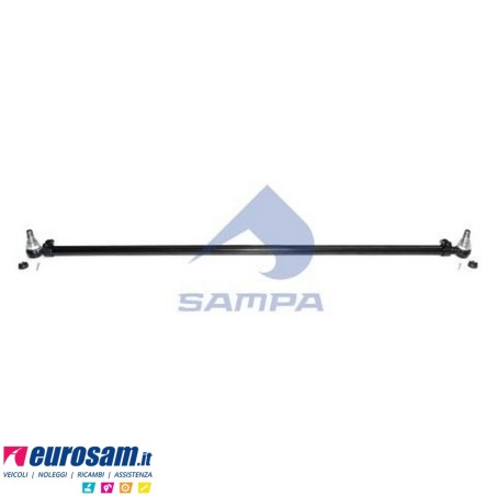 Barra accoppiamento ruote nuda Scania R142/143 L.1630