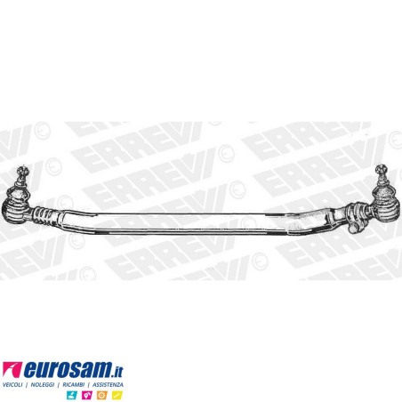 Barra accoppiamento ruote completa Daf 75/85CF 95/105XF L.1600