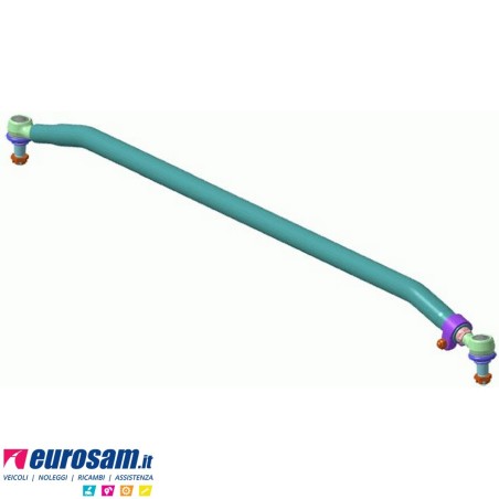 Barra accoppiamento ruote completa Man M2000 TGA TGM TGS TGX L.1610