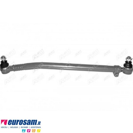 Tirante sterzo completo Iveco 50.9Z 60.11/Z 60/75/79.10/F10 79/90.13/f13 79.14/Z con servosterzo - cabina ribaltabile L.655