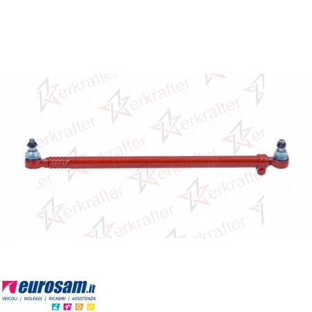 Tirante sterzo completo Iveco 50.9Z 60.11 65/79.12Z 60/65/79.10/F10 90.13/F13 con servosterzo - cabina ribaltabile L.720