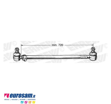 Tirante sterzo completo...