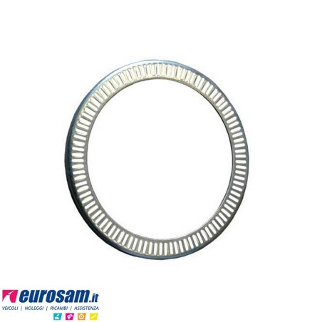 Ruota fonica rimorchio assale Saf tipo 19,5 I.116 E.157 90 Asole
