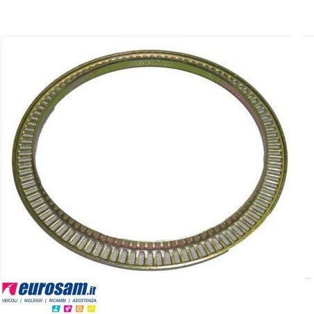 Ruota fonica rimorchio assale Mercedes tipo TE4 TE5 I.168 E.202 100 Asole