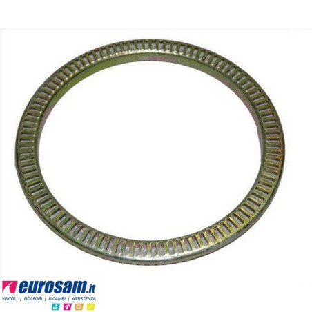 Ruota fonica rimorchio assale Mercedes tipo TE4 TE5 I.168 E.202 100 Asole