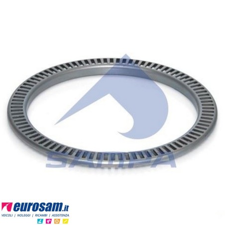 Ruota fonica assale SAF 6a Gen. Freni a tamburo m.fren 420x180/200 I.150 E.184 H.11 90 Asole