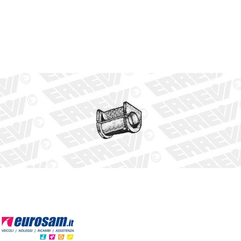 Boccola D.60 L.105 gomma barra stabilizzatrice ant Scania F/K/N 179...
