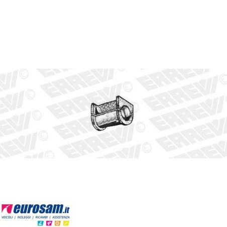 Boccola D.60 L.105 gomma barra stabilizzatrice ant Scania F/K/N