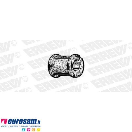 Boccola D.32x46 L.62 gomma barra stabilizzatrice post Iveco Daily 49 - 65C