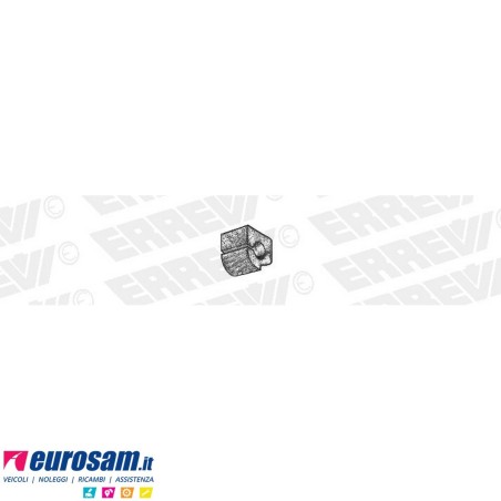 Boccola D.28 L.59 gomma barra stabilizzatrice ant Mercedes 811/814/817