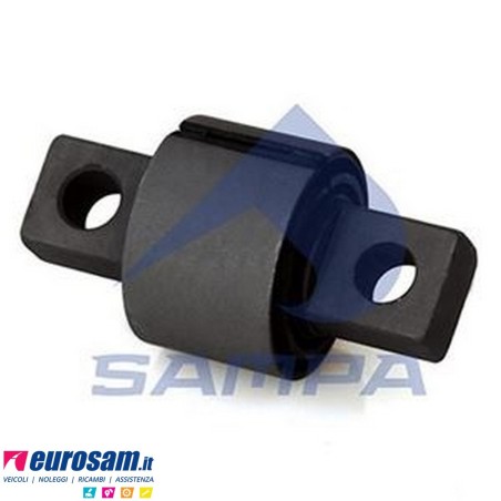 Perno gommato D.74 L.140 barra stabilizzatrice ant Mercedes Actros Mp1/2 Axor