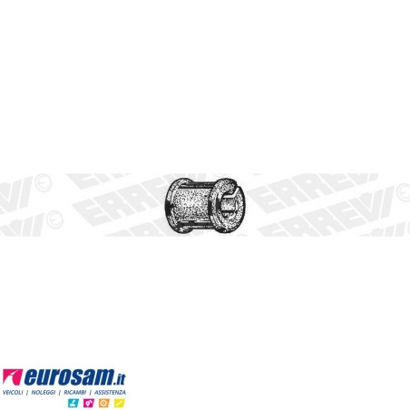 Boccola D.20x40 L.40 gomma stabilizzatrice ant Iveco Eurocargo/tech/star Stralis