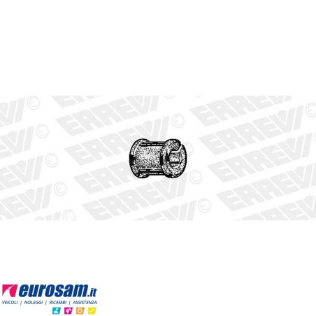 Boccola D.26x57 L.62 gomma stabilizzatrice post Iveco Daily 59.12 al 70c