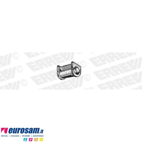 Boccola D.50 L.100 gomma stabilizzatrice ant Scania 3/4 serie