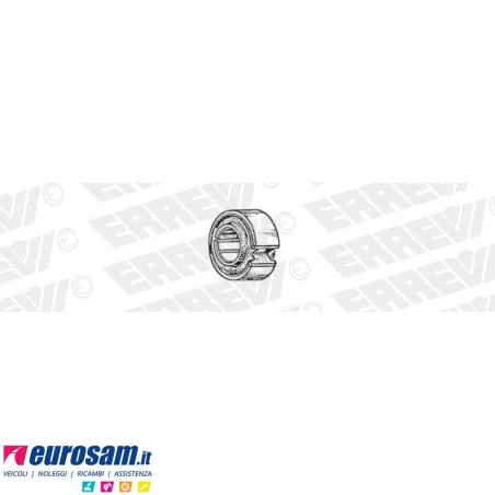 Boccola D.40x80 L.46 ferro-gomma stabilizzatrice ant Mercedes Actros Atego