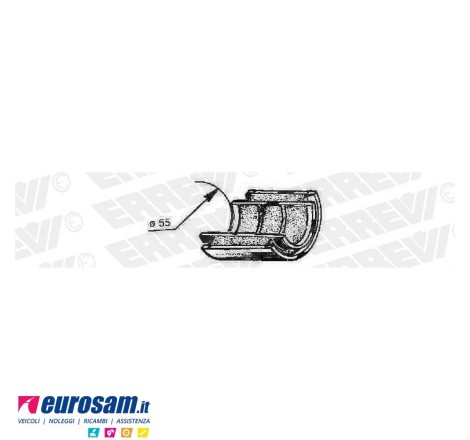 Semiboccola D.55 L.80...