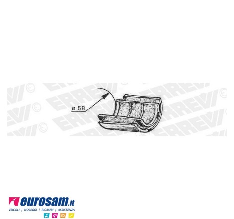 Semiboccola D.62 L.70...