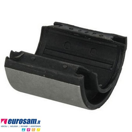 Semiboccola D.40 L.80 ferro-gomma stabilizzatrice ant Iveco 330 Eurotech/star/trakker