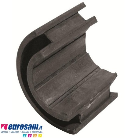 Semiboccola D.40 L.80 ferro-gomma stabilizzatrice ant Iveco 330 Eurotech/star/trakker