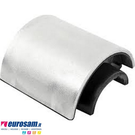 Semiboccola D.35 L.80 ferro-gomma stabilizzatrice Iveco 330