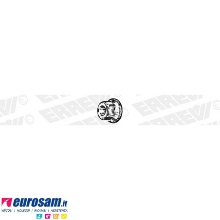 Dado bloccaggio perno silentblock barra stabilizzatrice Iveco Euro Stralis Astra HD