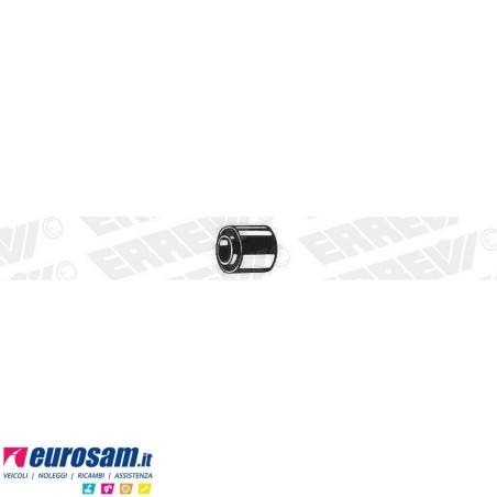 Boccola D.20x46 L.42 ferro-gomma stabilizzatrice Iveco 115.14 al 175.24 Eurocargo e Tector