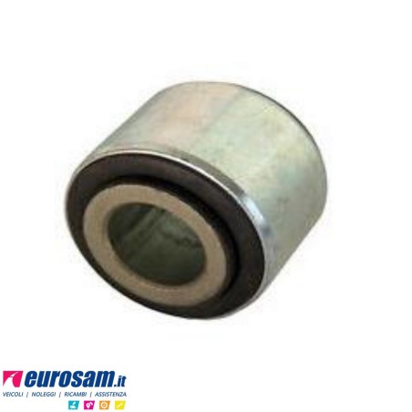 Boccola D.28x60 L.50 ferro-gomma supporto barra stabilizzatrice Iveco 135.14 al 190F35 Eurocargo T.star/tech