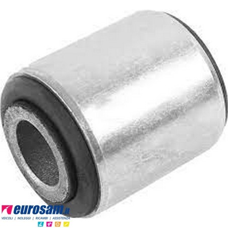 Boccola D.20x46 L.55 ferro-gomma supporto barra stabilizzatrice Iveco 50.8 al 190f35 Eurocargo e Tector