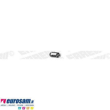 Boccola D.20x46 L.55 ferro-gomma supporto barra stabilizzatrice Iveco 50.8 al 190f35 Eurocargo e Tector