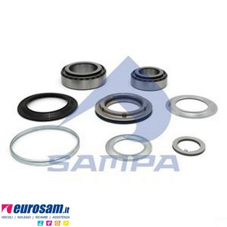 Kit cuscinetto mozzo rimorchio BPW 8/9 ton serie H-K-N sistema Eco - Eco-Maxx