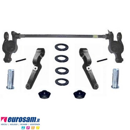 Kit ribaltamento cabina con molle Iveco Eurocargo cabina corta