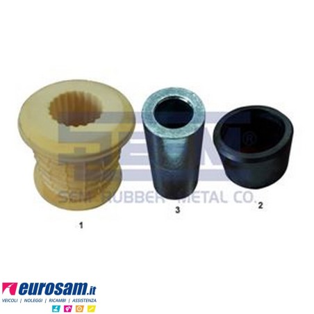 Kit revisione sospensione cabina Mercedes Actros Mp3 Mp4 Arocs Antos 3 pz