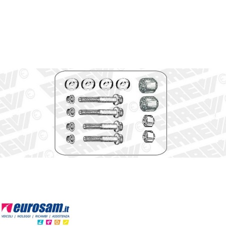 Kit revisione sospensione cabina Man TGA TGS TGX 16 pz