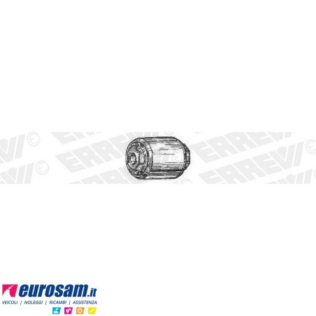 Silentblock supporto sollevamento cabina Scania 3/4 serie D.16,5/60 L.63,5/80
