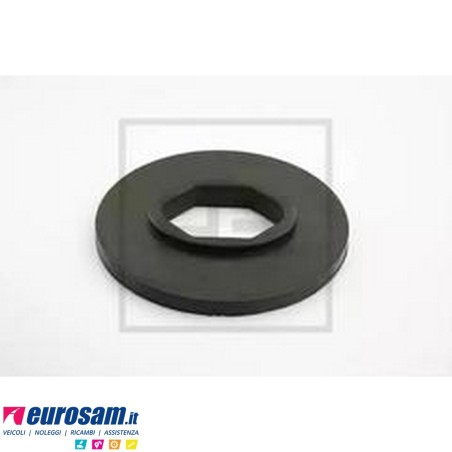 Rondella in gomma rasamenti cabina Scania 4 serie Sp.8 mm  D.75