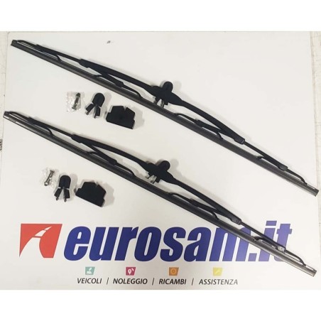 Coppia spazzole tergicristallo 650 mm Iveco Eurocargo Eurotech Eurostar Stralis Trakker Astra HD9