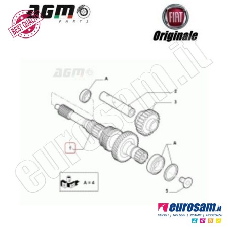 Albero Cambio Primario Citroen Jumper Peugeot Boxer 14-  2.3Hdi