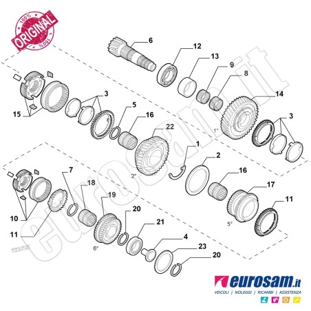 Cuscinetto Cambio Fiat Ducato 14-