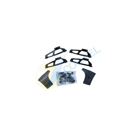 kit staffe visiera parasole iveco nuovo stralis 2007 as