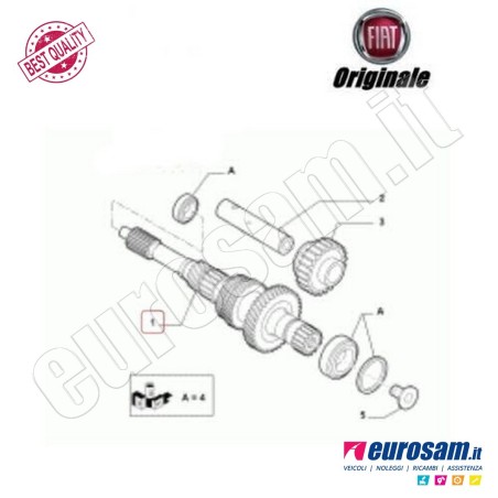 Albero Cambio Primario Citroen Jumper Peugeot Boxer 14-  2.3Hdi