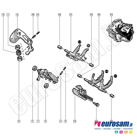 Cuscinetto Cambio Renault Master 10- Ad Aghi