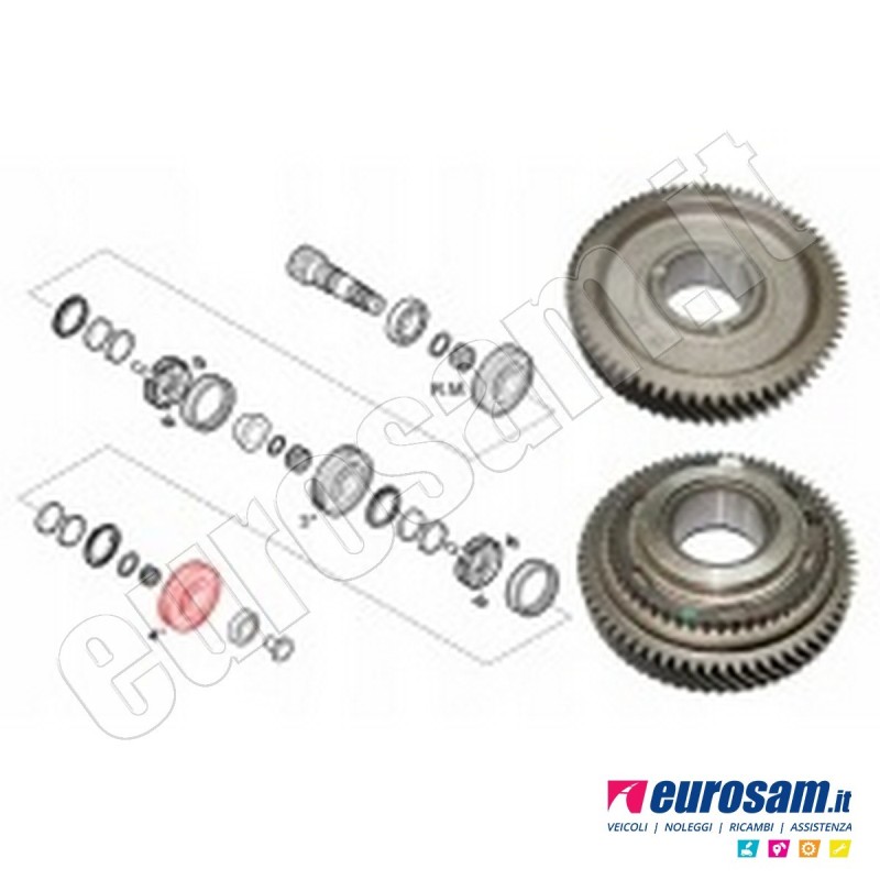 Ingranaggio Cambio Fiat Ducato 06- Albero Secondario 4-Marcia 64/67...