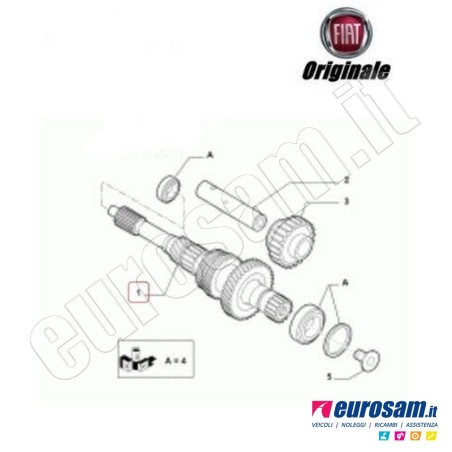 Albero Cambio Primario Citroen Jumper Peugeot Boxer 14-  2.3Hdi
